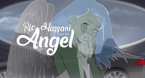 Visualizer Ric Hassani ft. Nicky Jam - Angel LYRICS 1 Ric
