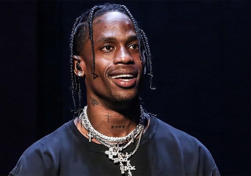 “You Destroyed Lives, You Deserve Bankruptcy” – Irked Woman Protests Outside Travis Scott’s House 1