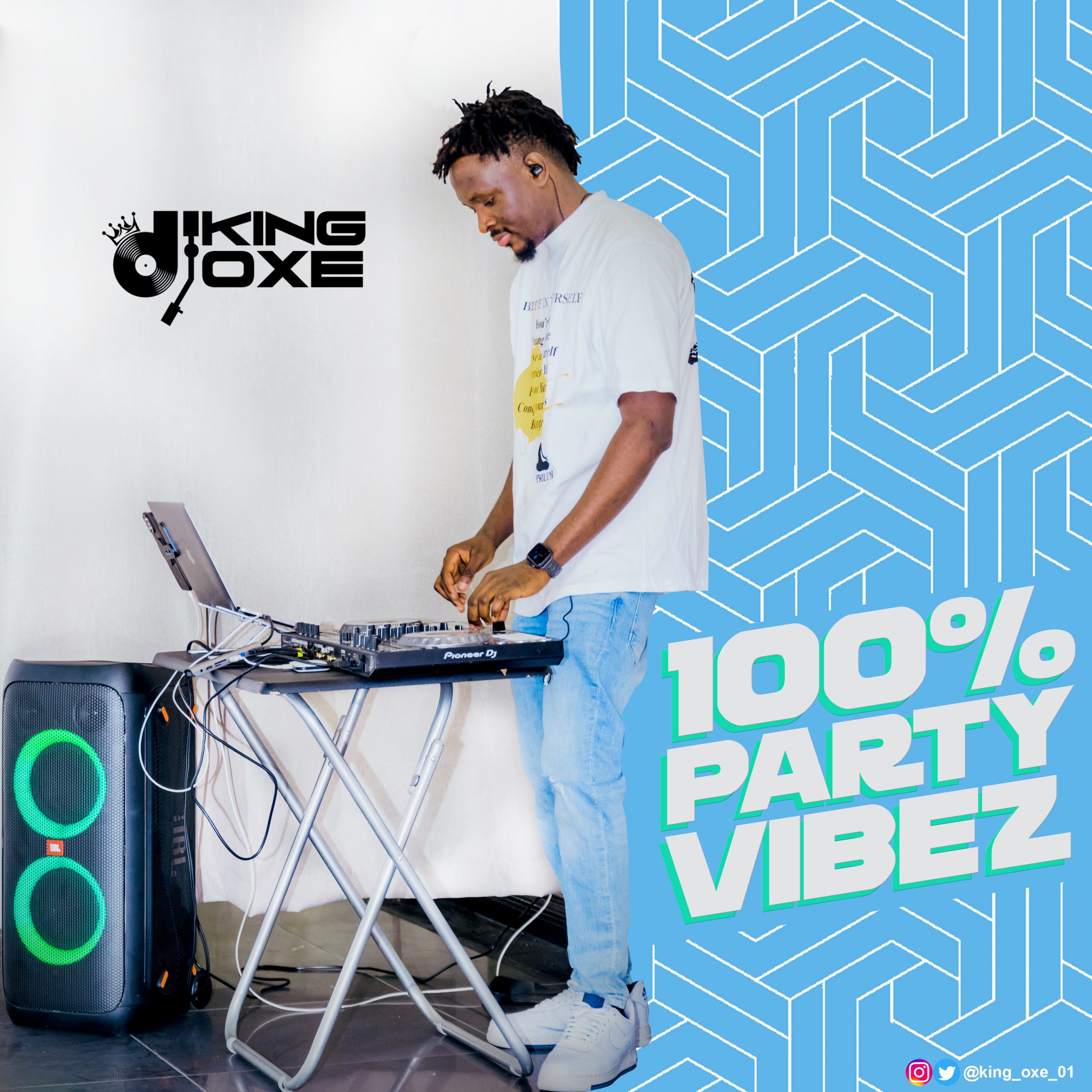 [Mixtape] DJ King Oxe – “100% Party Vibez”