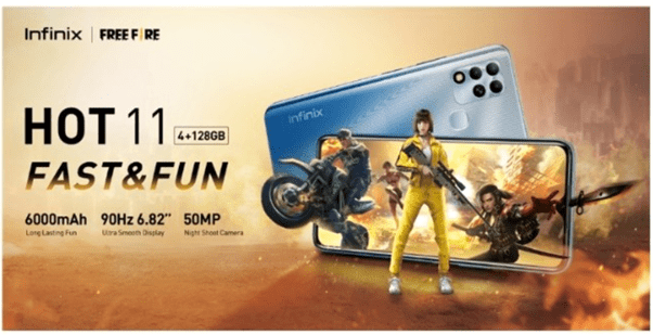 A Fast and Fun Experience Activated with infinix and Garena Free Fire