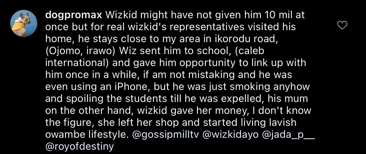 “Wizkid Has Not Finished Taking Care Of His Children, It’s You He Wants To Give #10 Million” – Reactions After Ahmed Called Out Wizkid 2