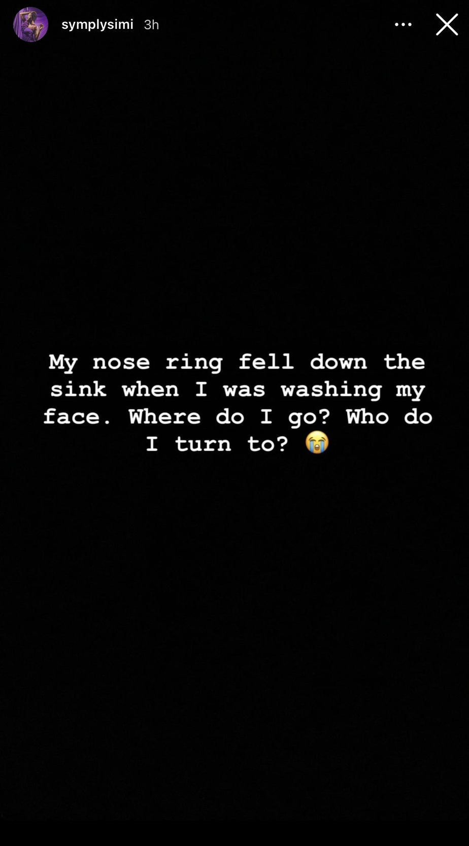 “Where Do I Go? Who Do I Turn To….” – Simi Cries Out After Losing Her Precious Ring 1