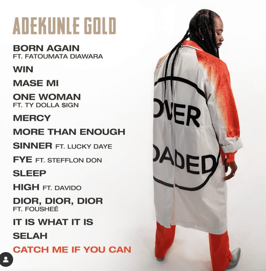 Album Adekunle Gold - Catch Me If You Can The Album 2 width=1014
