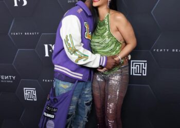rihanna asap rocky fenty skincare beauty event 04