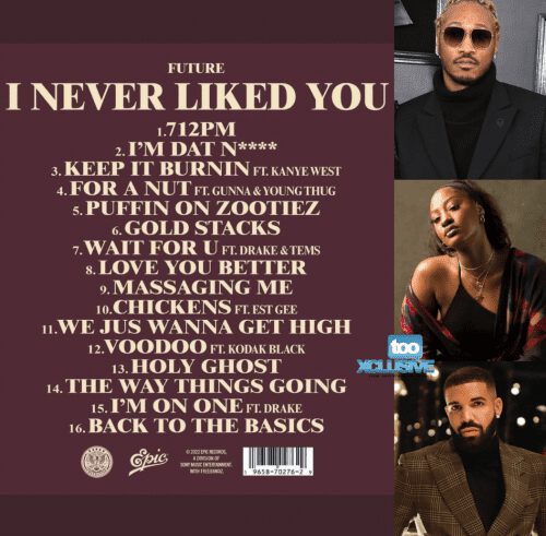 Future - WAIT FOR U ft. Drake, Tems 1 Future