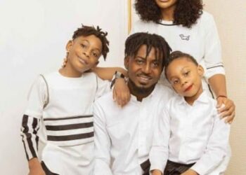 Kaffy Shafau and ex husband Joseph Ameh.