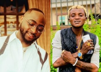 See Davido's Reaction To Portable's 'Motivational Speech'