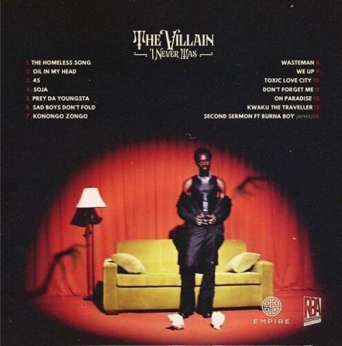 Album Black Sherif - The Villain I Never Was 2 width=531