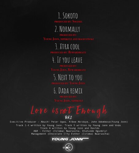 EP Young Jonn - Love Is Not Enough Vol. 2 2 width=453