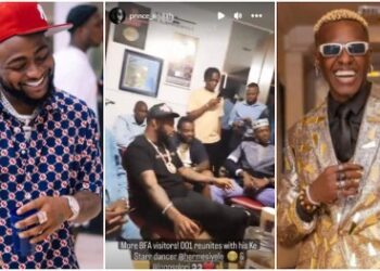 Davido Reunites With 'Ke Star' Dancer, Hermes || Watch