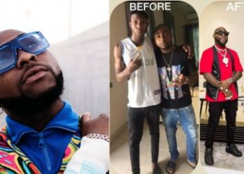 Davido's Aide Shares Transformation Years After Meeting Him