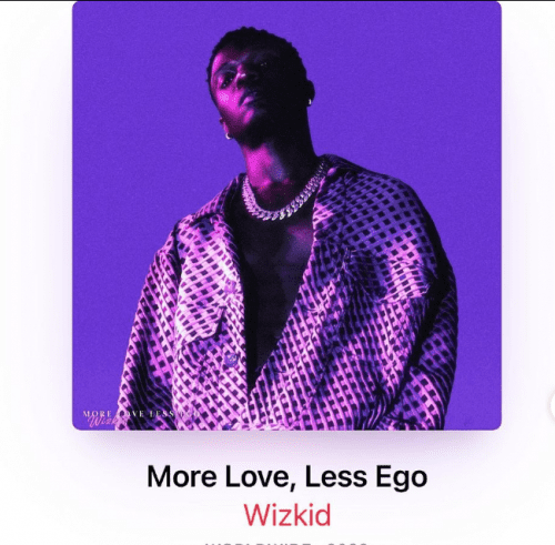 Wizkid – More Love, Less Ego Album