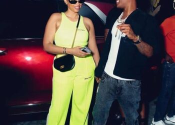 Fans React As Wizkid And Jada Step Out Together In Ghana