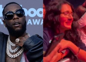 Lady Breaks Down After Catching Burna Boy's Towel || Watch