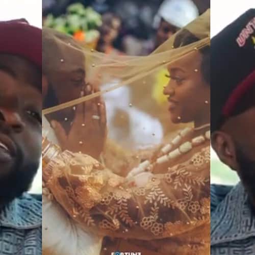 “i Am Married Now” Davido Confirms He And Chioma Are Officially Married Watch