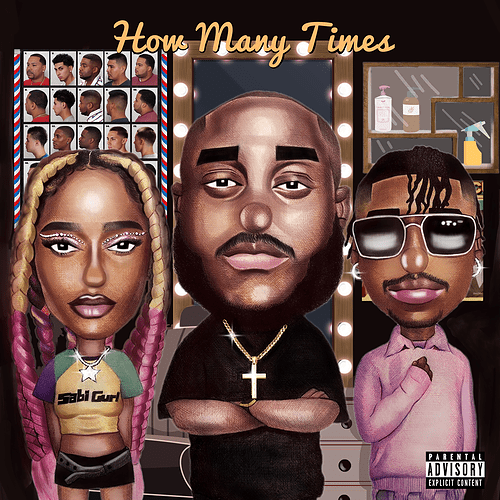 DJ Big N, Ayra Starr & Oxlade – How Many Times Lyrics