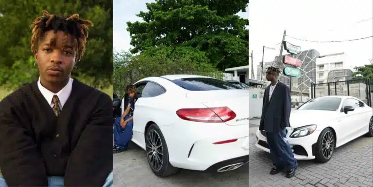 PHOTOS: Magixx Buys New Mercedes AMG, Recounts Past Struggles