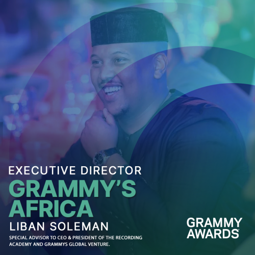 Grammy’s appoint Liban Soleman as Executive Director for Africa 