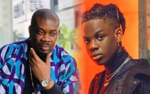 Don Jazzy Shares How He Used Rema to Toast White Lady in France [WATCH]