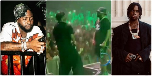 Davido Makes Surprise Appearance at Rema’s Concert in Houston, Texas – VIDEO