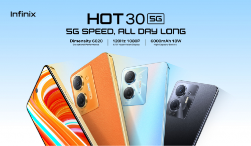 Infinix Nigeria Launches HOT 30 5G: Experience the Power of 5G Technology