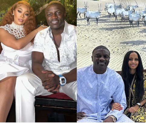 Akon’s Women Celebrate Him as He Divides His Time to Spoil Them Days Apart (Photos)