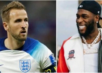 Harry Kane Burna Boy