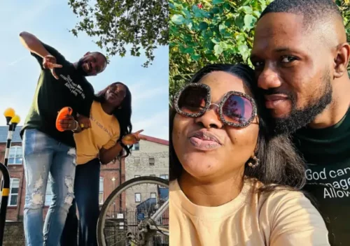 Yinka Adun Showers His Wife Sunmisola, Love on Valentine Day