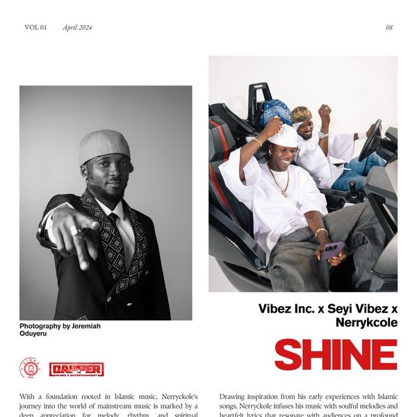 Seyi Vibez & Nerryckole - Shine Lyrics