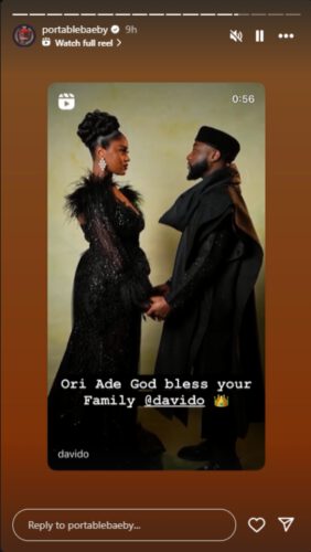 Portable Congratulates Davido Despite Feud