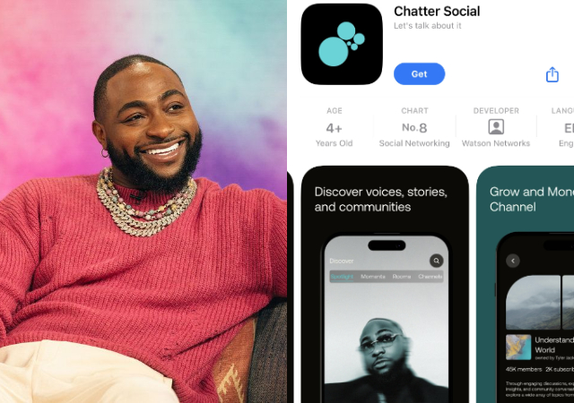 Davido Launches New Social Media App ‘Chatter’