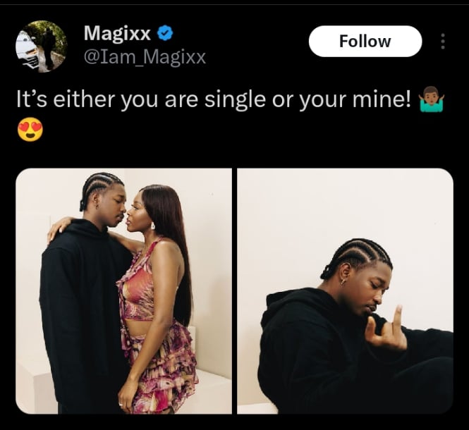 Are Magixx and Vee Iye Dating? Recent Photos Suggest a Possible Relationship 2 Screenshot 20240724 113700 1