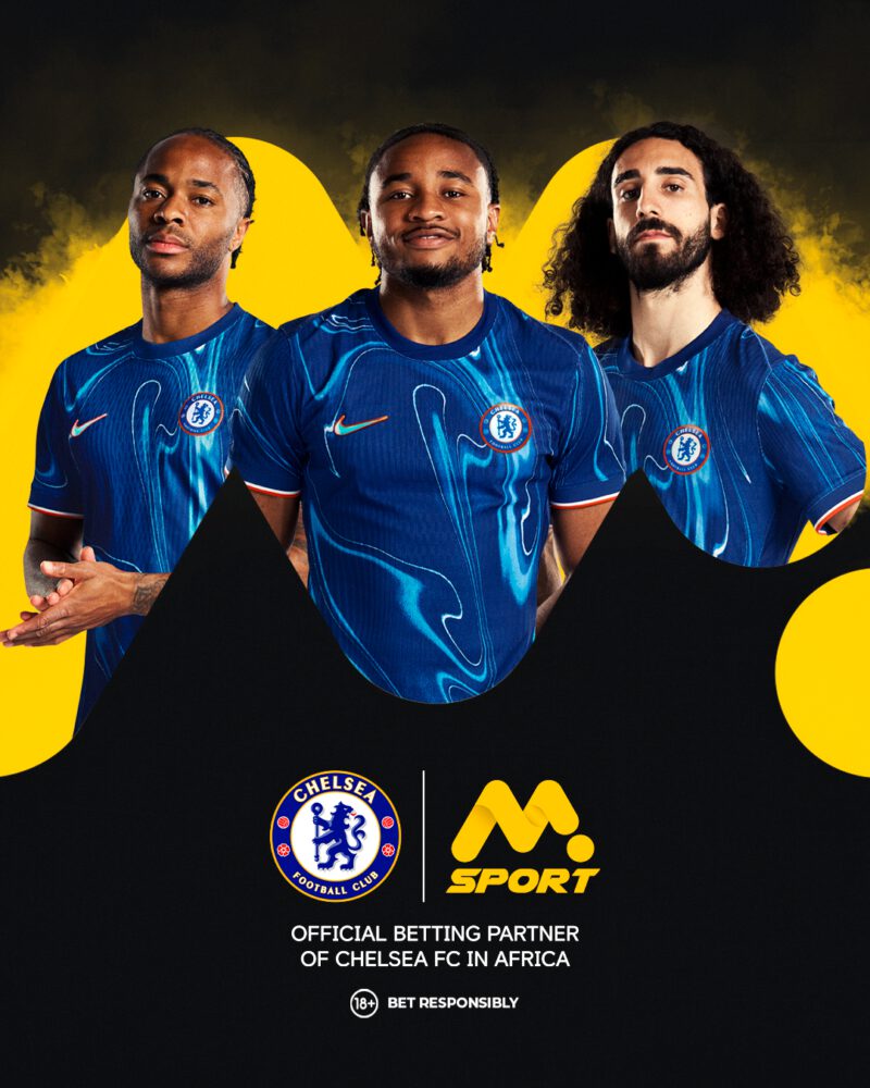 MSport announces new partnership with Chelsea FC as Official Betting Partner in Africa 1 MSport x Chelsea 1