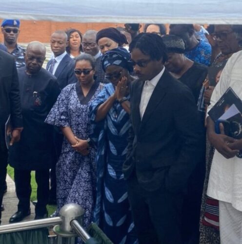 Emotional Farewell: Onyeka Onwenu Buried in Lagos (PHOTOS) 4 Onyeka Onwenu buried