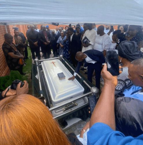 Emotional Farewell: Onyeka Onwenu Buried in Lagos (PHOTOS) 3 Onyeka Onwenu buried
