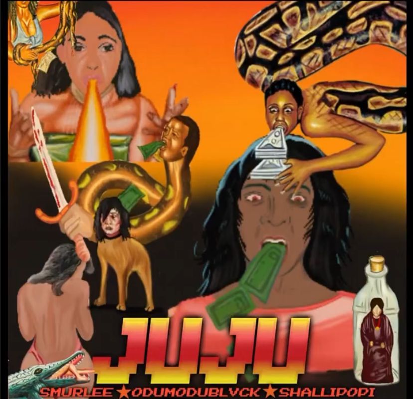 Smurlee, Odumodublvck & Shallipopi - JUJU 1 Smurlee, Odumodublvck, and Shallipopi Unite for Explosive New Track "JUJU" Dropping at Midnight!