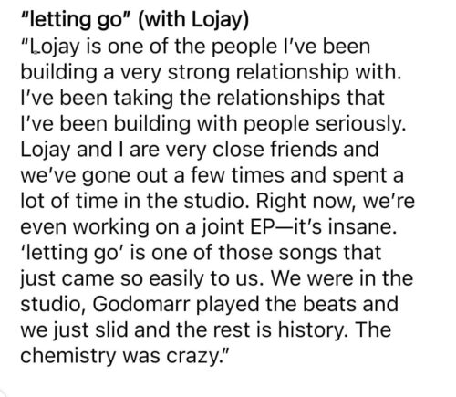 Fireboy DML Reveals Upcoming Joint EP with Lojay 2 Fireboy DML on letting go with Lojay