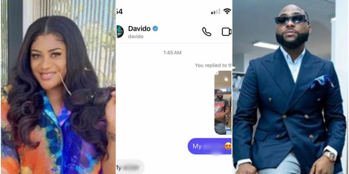 “It’s the last slide” – Exclusive Chat Between Nkechi Blessing and Davido Leaks Online