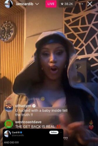 Cardi B Responds After Offset Accuses Her of Cheating While Pregnant 2 During an Instagram Live session on Wednesday, September 25, 2024, Cardi B Responds by accusing Offset of threatening “court wars,