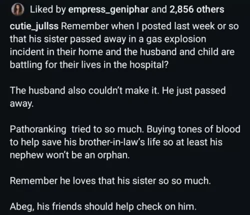 So Sad! Patoranking's Sister and Her Husband Reportedly Pass Away 2 Patoranking's sister