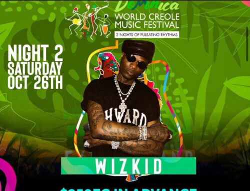 Nigerian superstar Wizkid is set to headline the Dominica World Creole Music Festival, taking place on October 26