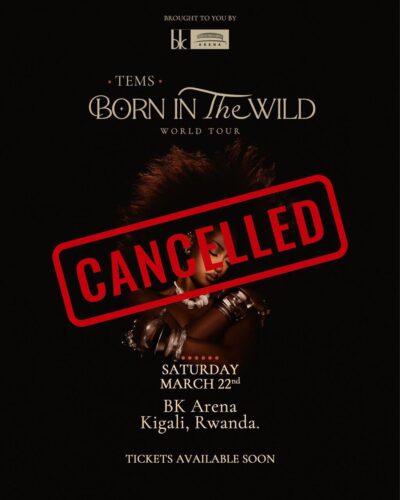 Due to the continuous problem, TEMS canceled her Rwanda performance