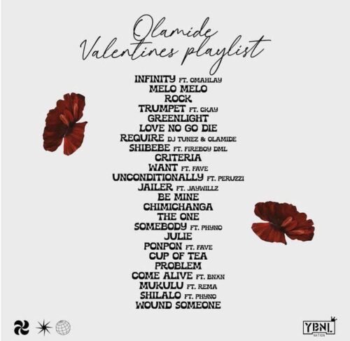 Olamide's Valentine's Day Playlist