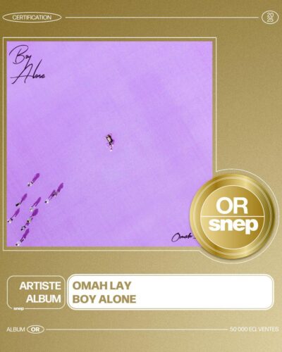 Omah Lay’s Boy Alone Goes Gold in France