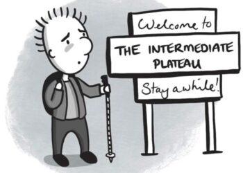 The Intermediate French Test Trap: Why Many Learners Plateau Here (And How to Break Through) 7 60efb6e9b39a8f075b69de40 plateau2