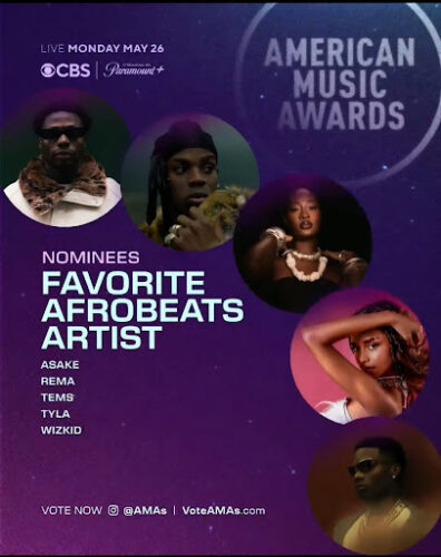 Tyla Claims the Throne: 2025 AMAs Favorite Afrobeats Artist Winner 2 Favorite Afrobeats Artist Nominees