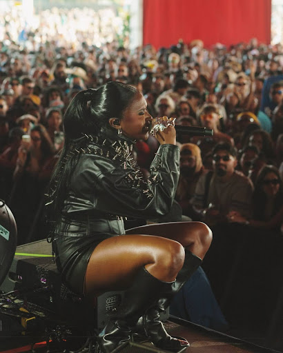 Amaarae Performing at Coachella