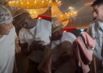 Asake Chills in Paris with Hakimi & Central Cee