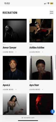 Ayra Starr in Roc Nation
