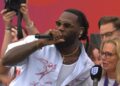 Burna Boy at Lionesses’ Celebration